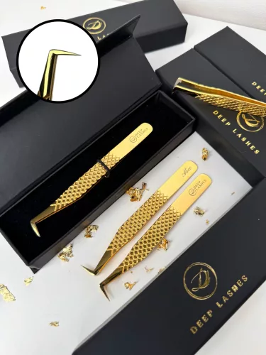 ALICE 24K GOLD - volume szempillacsipesz fiber tip
