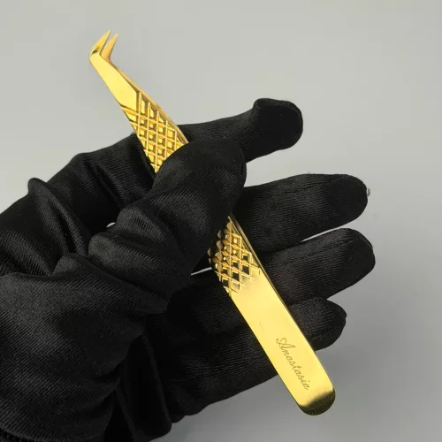 ANASTASIA 24K GOLD - volume szempillacsipesz fiber tip
