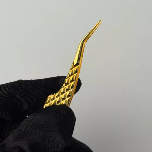 SPECTRA - 24K GOLD - hajlított izoláló szempillacsipesz