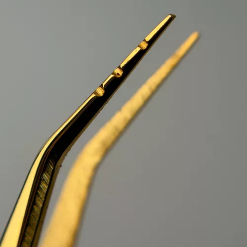 SPECTRA - 24K GOLD - hajlított izoláló szempillacsipesz