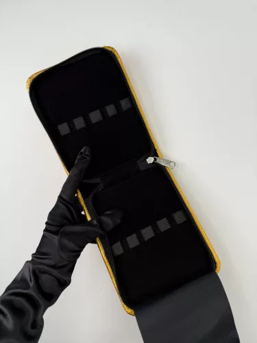 Csipesztartó táska - 10 db - Arany