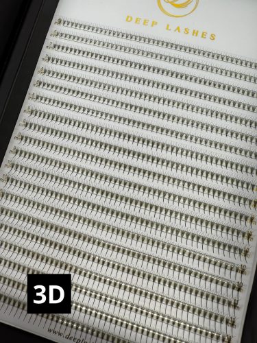 PROMADE 40 soros – MIX • D ív • 0.07 • 3D – Műszempilla