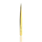 True Lashes x Deep Lashes - Mr. Right egyenes izoláló szempillacsipesz - 24K arany bevonat