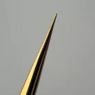 True Lashes x Deep Lashes - Mr. Right egyenes izoláló szempillacsipesz - 24K arany bevonat