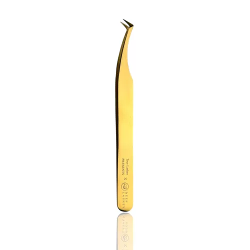 True Lashes x Deep Lashes - Mrs. Always Right volume szempillacsipesz - Arany szín