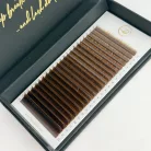 22 soros – MIX • Brownie • C ív • 0.07 – Barna Műszempilla