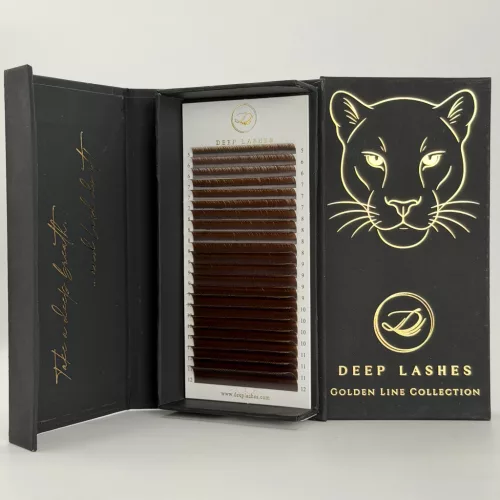 22 soros – MIX • Brownie • C ív • 0.07 – Barna Műszempilla
