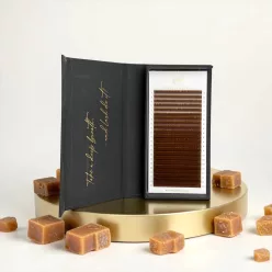 22 soros – MIX • Toffee • 0.07 – Barna Műszempilla