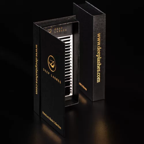 20 soros – Fekete Műszempilla – Premium Black Collection