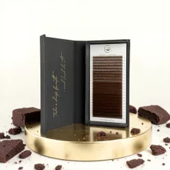 22 soros – MIX • Brownie • 0.07 – Barna Műszempilla