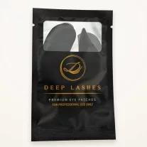 Deep Lashes - Biogéles UV szemalátét 10 pár (fekete)