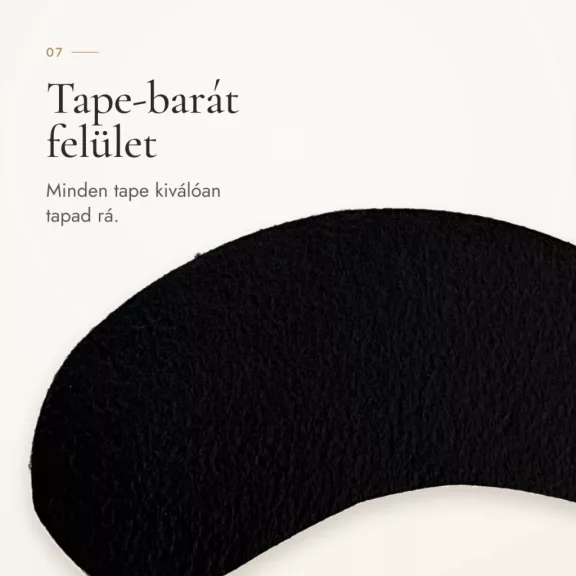 Deep Lashes - Biogéles UV szemalátét 10 pár (fekete)