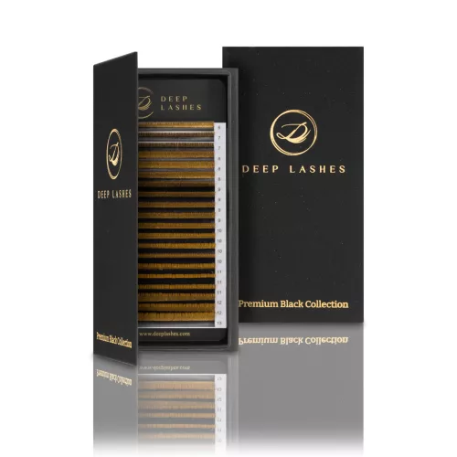 Csillámos Arany – MIX • CC ív • 0.07 – Műszempilla – Limited Edition