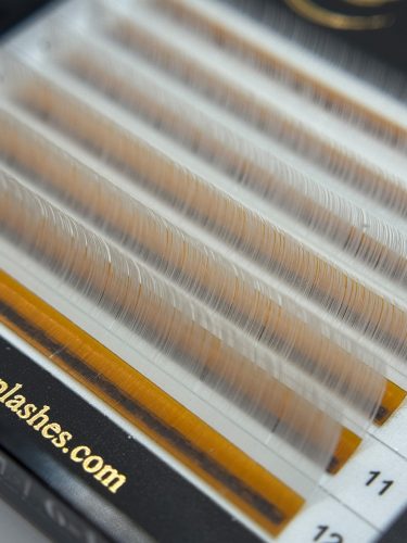 Deep Lashes 7 soros – MIX • Fehér • M ív • 0.07 (6-12 mm) – Színes Műszempilla