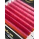 7 soros – MIX • Rózsaszín • M ív • 0.07 (6-12 mm) – Színes Műszempilla