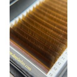   Deep Lashes 20 soros – MIX • Sötétbarna • 0.07 – Barna Műszempilla