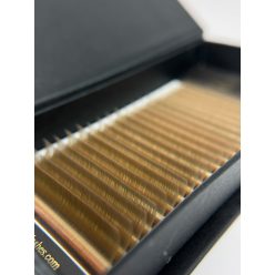   Deep Lashes 20 soros – MIX • Világosbarna • 0.07 – Barna Műszempilla