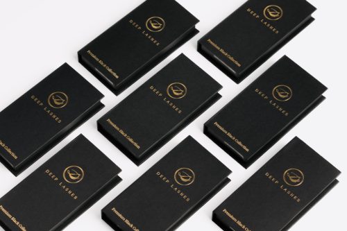 Deep Lashes 20 soros – MIX • M ív • 0.10 – Műszempilla – Premium Black Collection