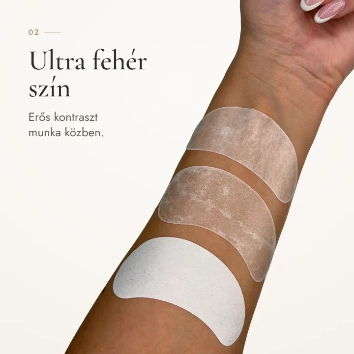 Ultra fehér szín – erős kontraszt munka közben