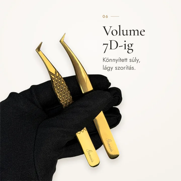 Volume 7D-ig – könnyített súly, lágy szorítás