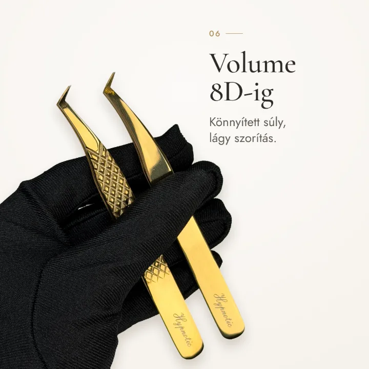 Volume 8D-ig – könnyített súly, lágy szorítás