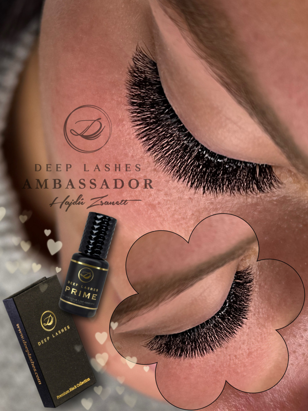 Deep Lashes PRIME UV/LED 0,3s műszempilla ragasztó
